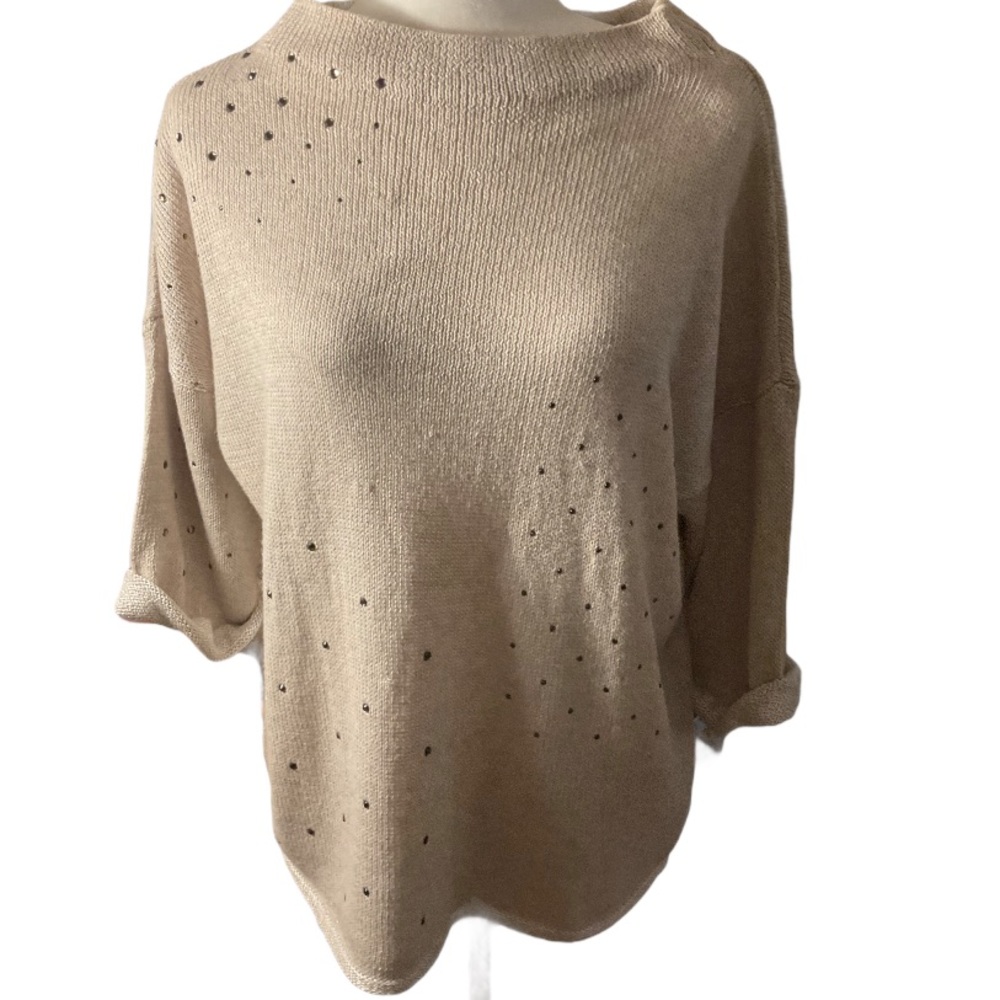 NIC + ZOE EMBELLISHED SWEATER